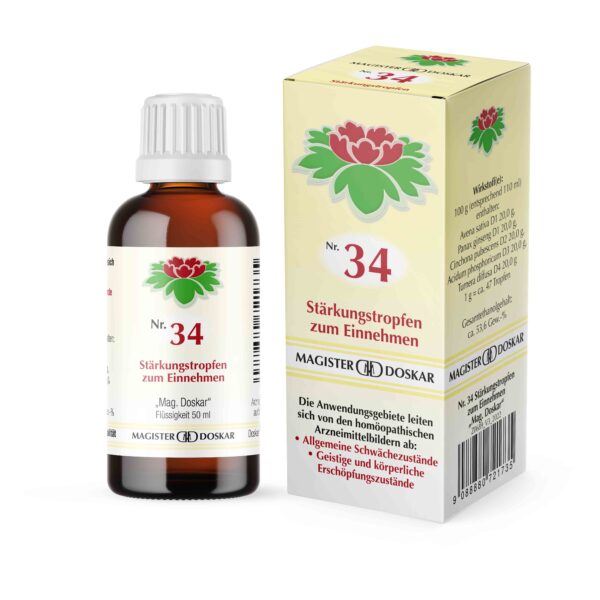 Nr. 34 Stärkungstropfen zum Einnehmen