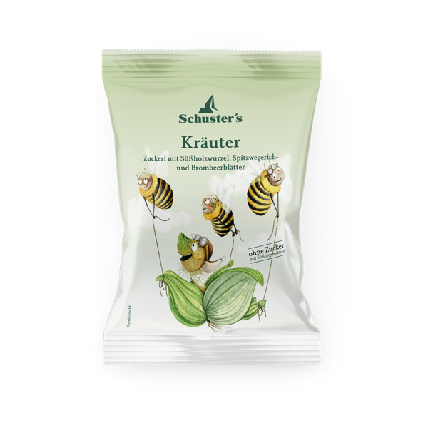 Schuster’s Kräuter Zuckerl ohne Zucker