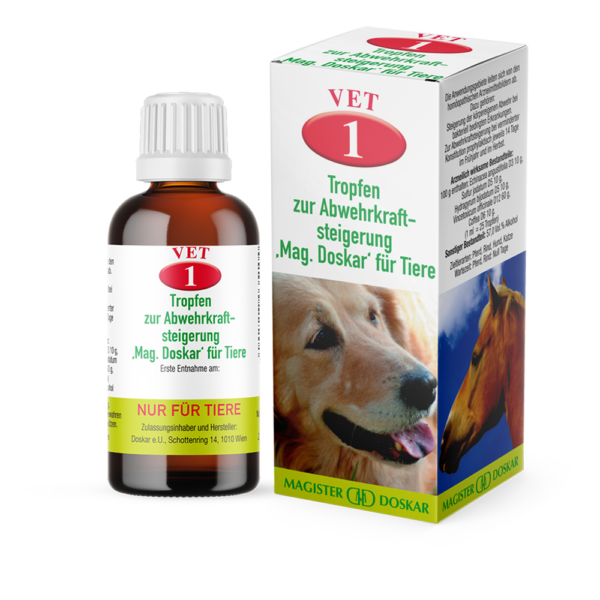 Vet. Nr. 1 Tropfen zur Abwehrkraftsteigerung
